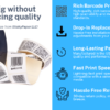 TTR-Features & Benefits Features and Benefits page for StickyPaper LLC thermal ribbons