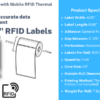 RFID TT 4x6 1in core