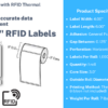 RFID TT 4x6 3in core